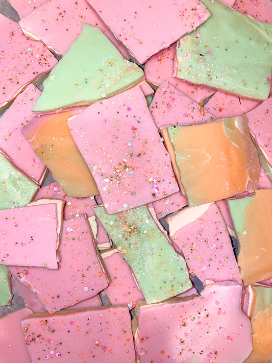 Rainbow sherbet - wax brittle